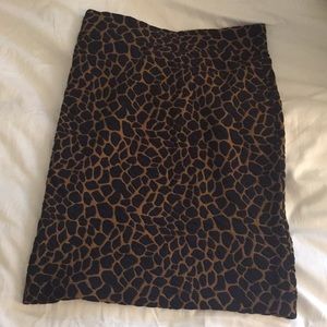 Madewell high-waist mini skirt